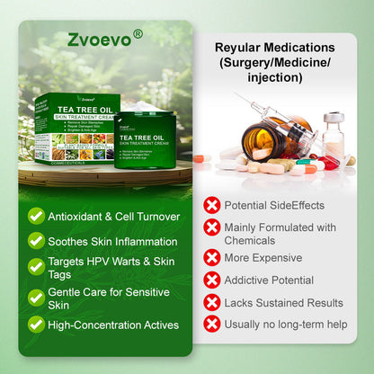 🌿𝐌𝐇𝐑𝐀-𝐀𝐏𝐏𝐑𝐎𝐕𝐄𝐃 ✅𝐳𝐯𝐨𝐞𝐯𝐨® 𝐓𝐞𝐚 𝐓𝐫𝐞𝐞 𝐎𝐢𝐥 𝐒𝐤𝐢𝐧 𝐓𝐫𝐞𝐚𝐭𝐦𝐞𝐧𝐭 𝐂𝐫𝐞𝐚𝐦 – Removes Skin Blemishes, Repairs Damaged Skin, Brightens & Anti-Ageing Care