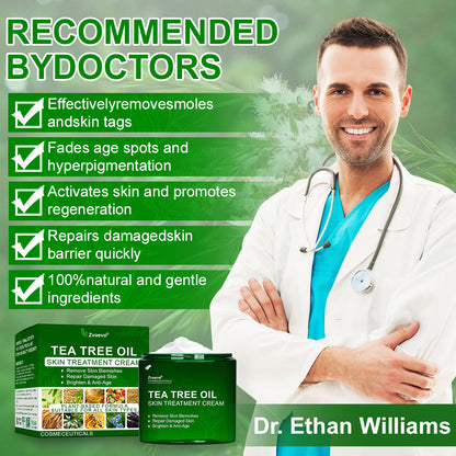 🌿𝐌𝐇𝐑𝐀-𝐀𝐏𝐏𝐑𝐎𝐕𝐄𝐃 ✅𝐳𝐯𝐨𝐞𝐯𝐨® 𝐓𝐞𝐚 𝐓𝐫𝐞𝐞 𝐎𝐢𝐥 𝐒𝐤𝐢𝐧 𝐓𝐫𝐞𝐚𝐭𝐦𝐞𝐧𝐭 𝐂𝐫𝐞𝐚𝐦 – Removes Skin Blemishes, Repairs Damaged Skin, Brightens & Anti-Ageing Care
